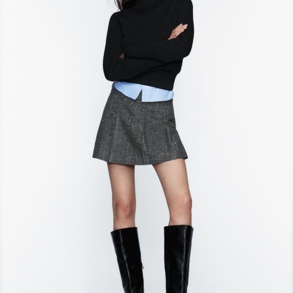 Classic Gray Women's Skirt